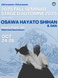 CAF Fall Seminar 2025 with Osawa Shihan