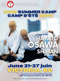 CAF Summer Camp with Osawa Shihan in Victoria, BC