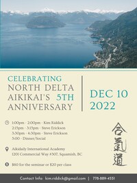 Come Celebrate Kim Sensei's 5th Anniversary